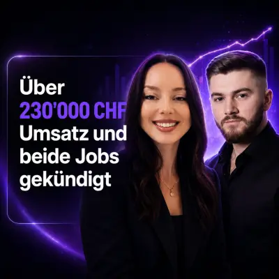 Titelbild der Fallstudie: «Über 230'000 CHF Umsatz und beide Jobs gekündigt»